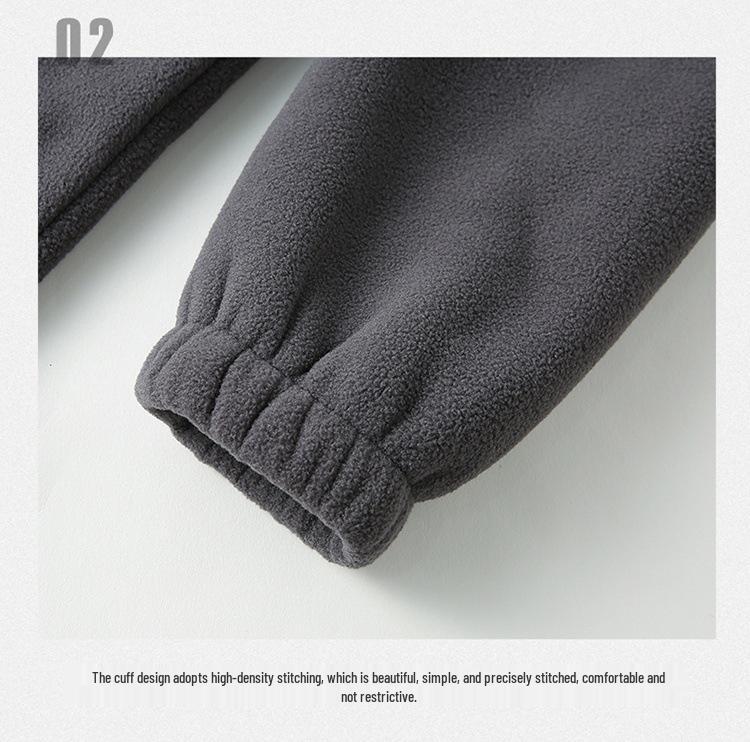 2025 Men's Sherpa Fleece Mountaineering Jacket - Autumn/Winter Outerwear