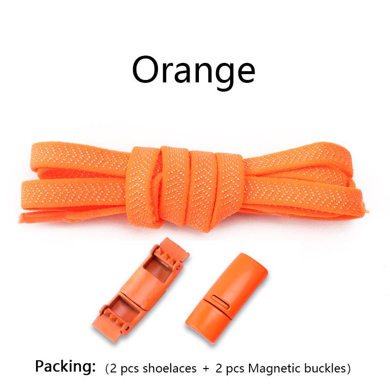 No Tie Shoelaces Magnetic Shoe Laces Clip Without Ties Shoelace Flat Elastic Laces for Sneakers Rubber Laces Stretch Shoestrings