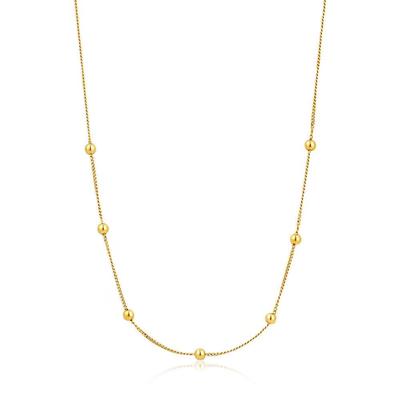 [Getragen von Jung Yu-jin, Park So-jin und Lee Hei] Moderne Perlen 925 Silber Halskette N002-03G