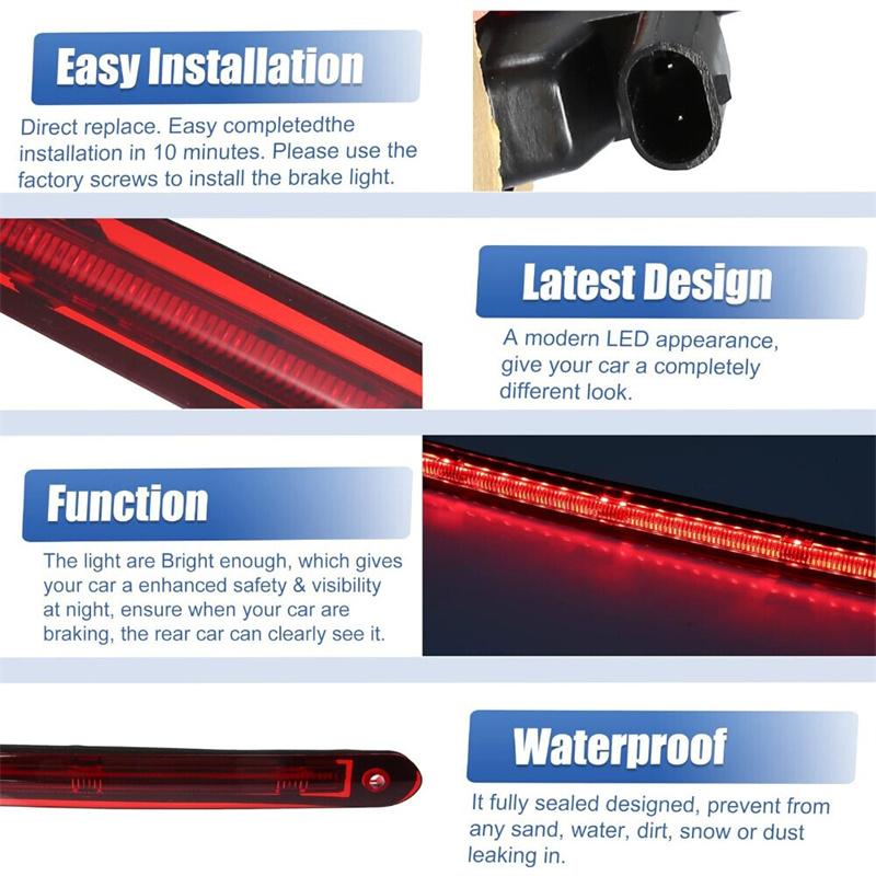 A4479060800 High Mounted Brake Light Assembly For Mercedes Benz Vito W447 2014- 2018-Up Rear Roof 3Rd Brake Light A4479060700