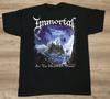 Vzácné Vtg Immortal Band Černá Barva Velikost S-5XL Dárek Pro Fanouška BT104 Unisex Tričko