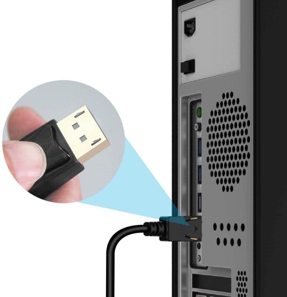 Displayport To Hdmi 4K Dp-Hdmi Cable 1.8M