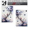 For Amazon Fire 7 (2022) Stand Case Pattern Printing Tablet Leather Cover with Auto Wake/Sleep