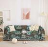 Nordic Knitted Double-sided Availability Flower Pattern Sofa Towel for Living Room Couch Slipcover Sofa Protector Home Decor