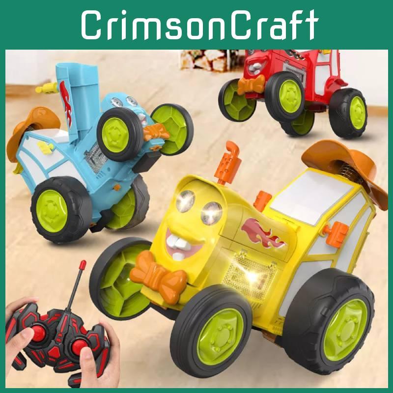 Remote Control Cars Crazy Jumping Car Toy Lights Music Early Toys Education