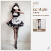 Rosa Dienstmädchen-Outfit Japanisches Cosplay Anime Lakaienkleid Mädchen Cos Maid-Uniform Maid-Prinzessinnenkleid
