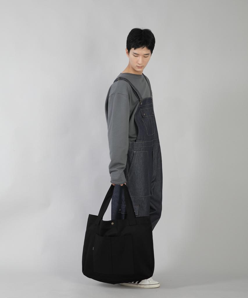 Saintcrew Round Volume Cargo Pocket Eco Bag Rvc-145 Black