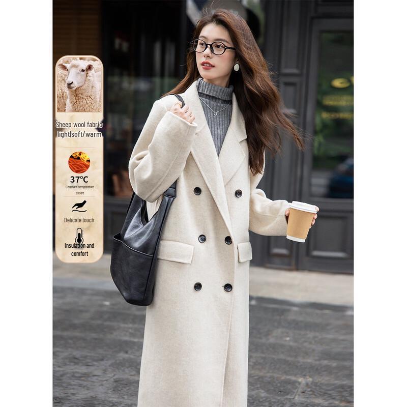 Mokana Women's Fashion Versatile Long Overcoat