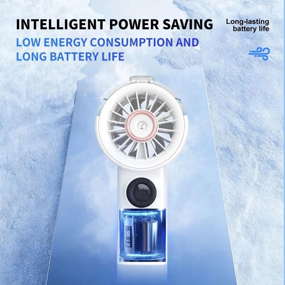 Water Cooling Handheld Misting Fan Portable Small Personal Cooling Fans Mini Cooling Fans  Travel