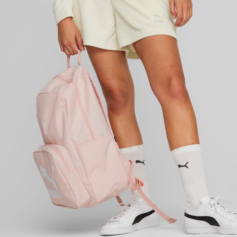 New PUMA Recycled Material Backpack Regular Unisex Pink 079651-02