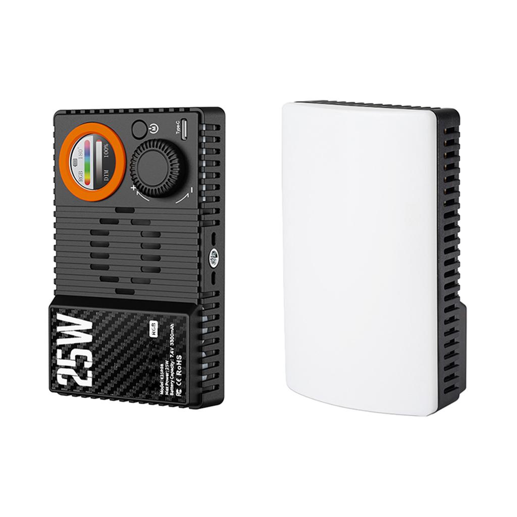 168 LED Video Lights 1800K-9000K, Handheld Camera RGB Fill Light with Rechargeable Battery for Photography,  , Kids, Weddings, News