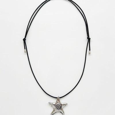 August Harmony Antique Starfish String Necklace / 2color
