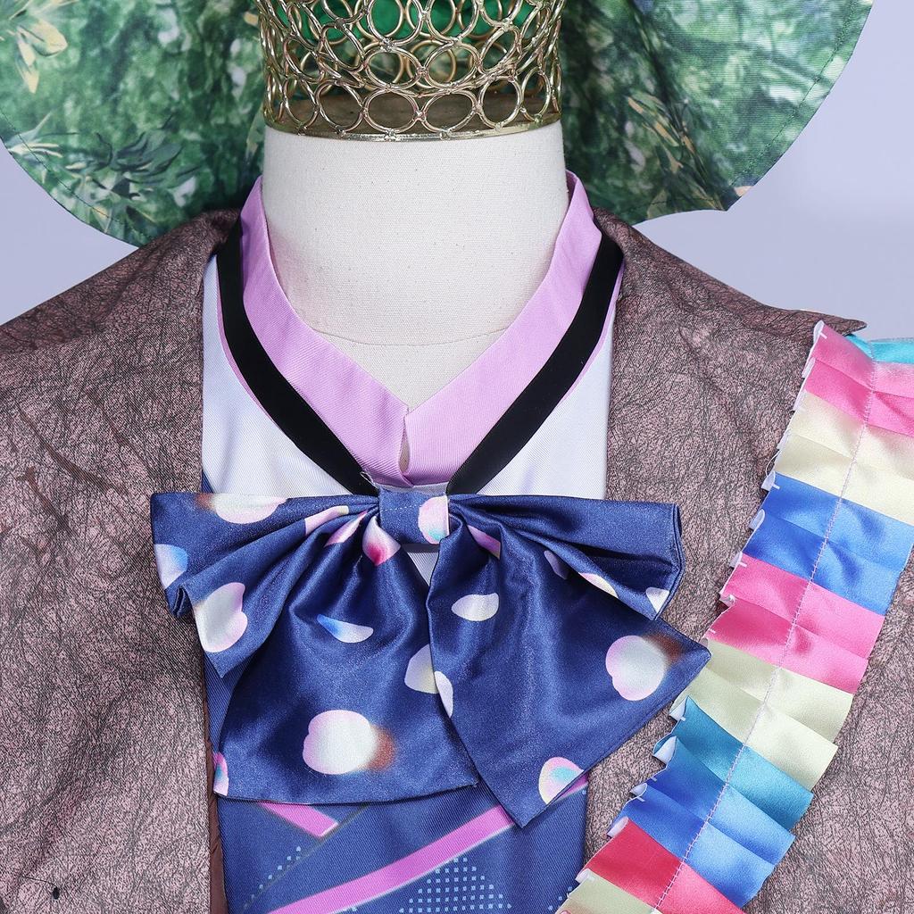 Άλις στη Χώρα των Θαυμάτων Τρελοκαπελάς Κοστούμι Cosplay