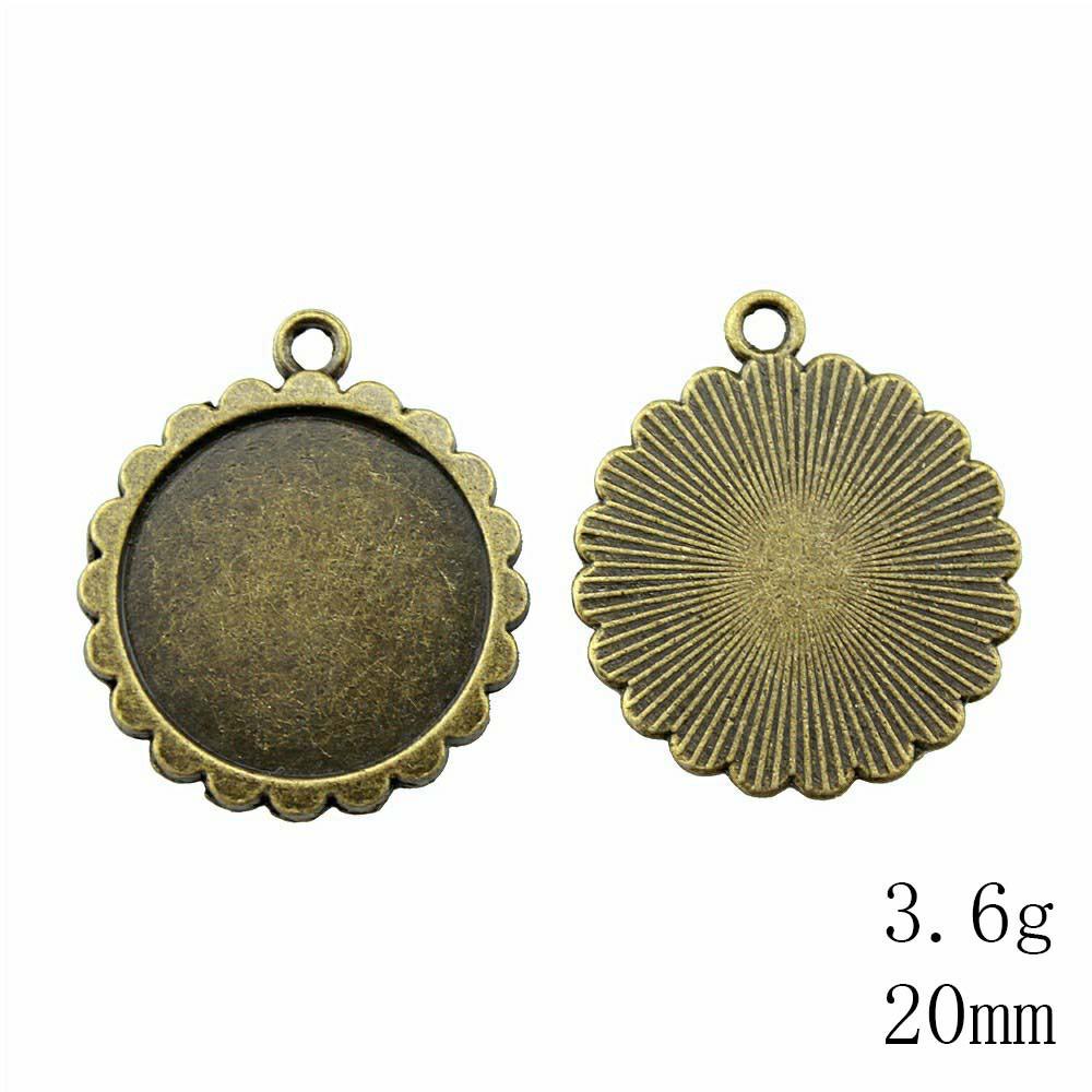 Bijuterii și Accesorii de Ziua Mamei Potrivite pentru Cabochon de Sticlă Rotund 20mm Bază Setare Tavă Bezel Piese Accesorii Bijuterii Accesorii pentru Bărbați