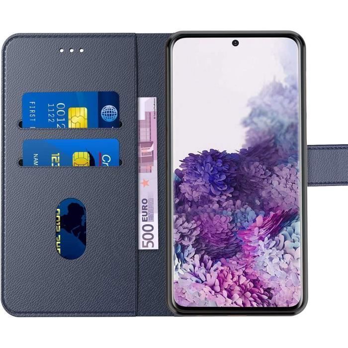 Coque de Protection - PROSHOP - Samsung S20 FE - Bleu Marine - Anti Rayure - Anti-Choc