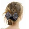 Rhinestone For Girls Korean Style Hair Rope Women Hair Ring Bow Knot Scrunchies Ponytail Holder