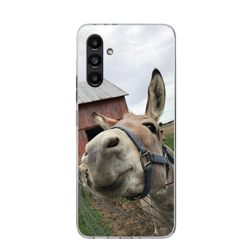 Funny Donkey Phone Case For Samsung Galaxy A13 A14 A15 A16 A17 A53 A54 A55 A56 A33 A34 A35 A36 A23 A24 A25 A26 A05S A04S