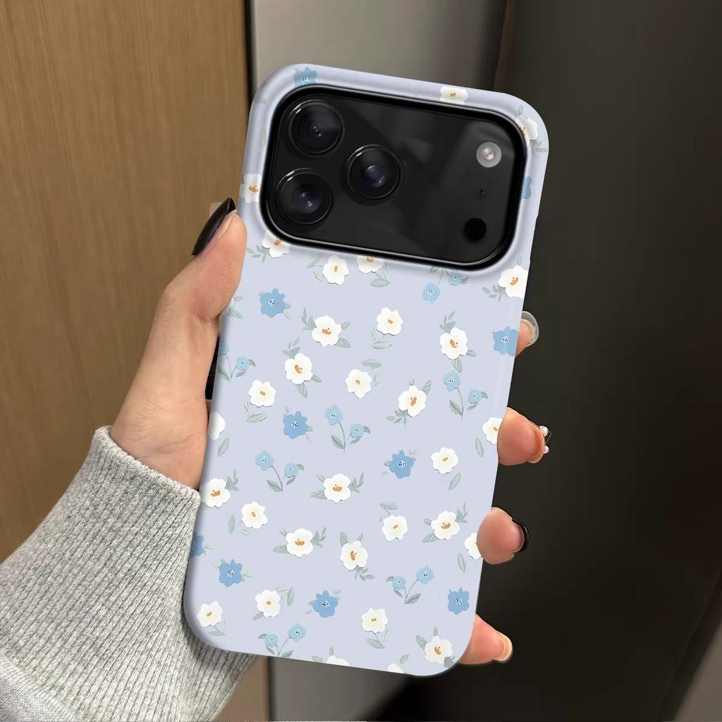 Film white floral suitable for Apple 11 mobile phone case iphone11promax niche 11pro two-in-one