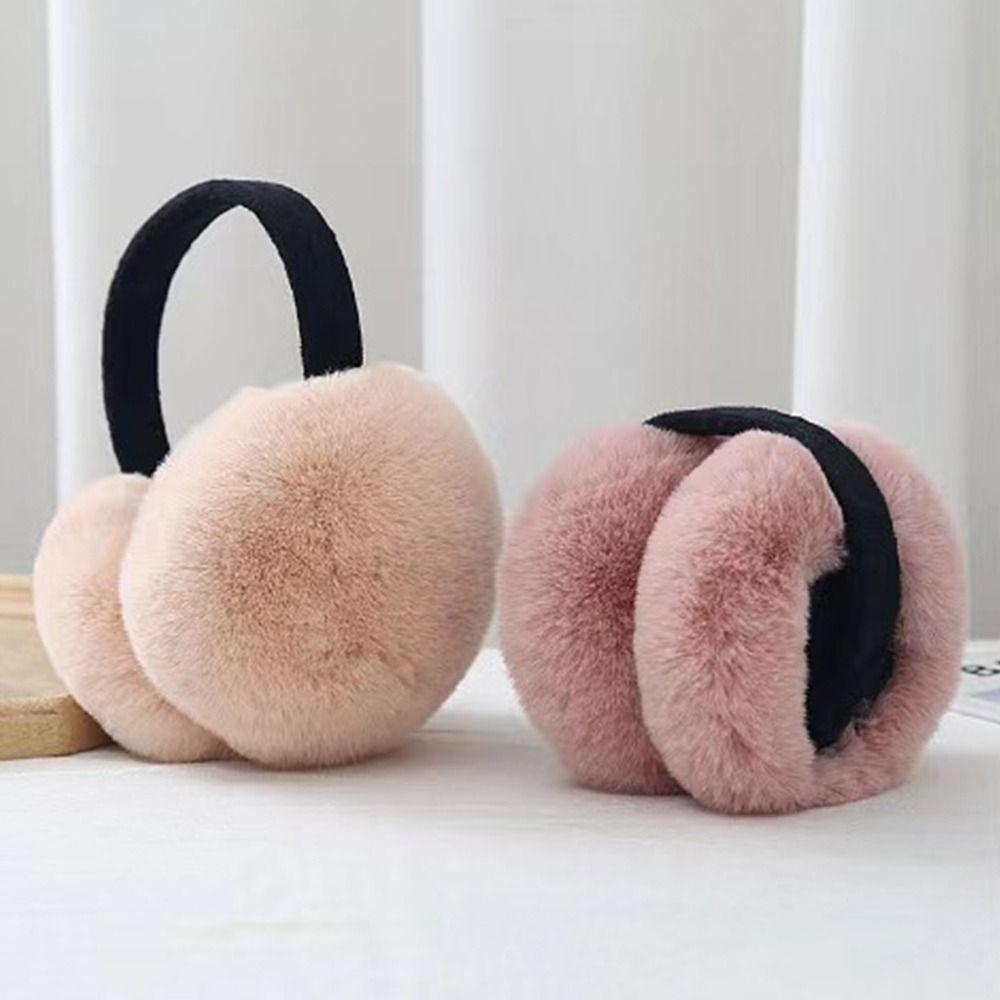 Foldable Warm Ear Cushions Adjustable Ear Covers Cute Ear Warmers  Students