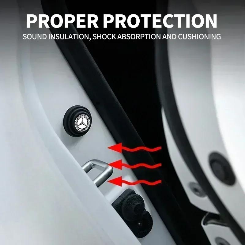Car Door Shockproof Pad Anti-collision Silicone Sticker for Mercedes Benz W203 W204 W205 W206 W212 W213 W222 W223 E300 C200 MY7