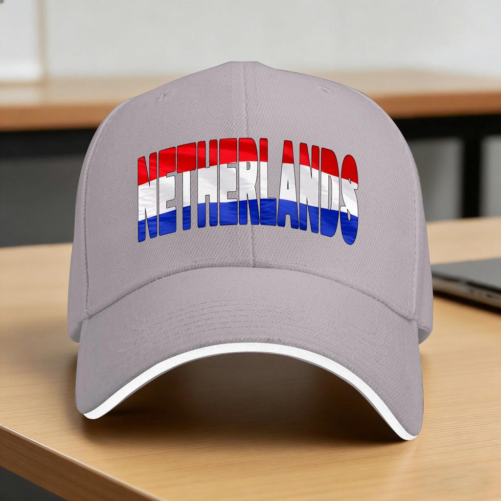 NETHERLANDS Flag Baseball Cap  Couple Women Design Trucker Hat Summer y2k Retro Hiking Fishing High Quality Baseball Caps