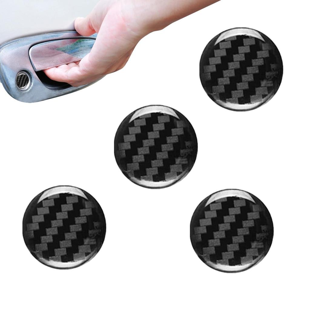 Set of 12 Car Lock Protection Stickers Door Lock Keyhole