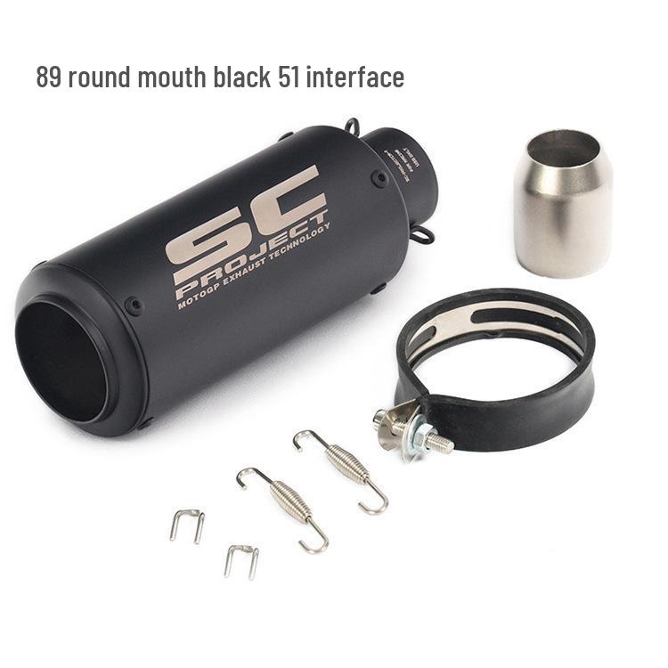 Universal SC Street Motorcycle Exhaust Tailpipe for Yamaha, Kawasaki, Honda