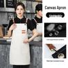 Waterproof Stain-Resistant Custom Print Canvas Apron for Catering & Gardening