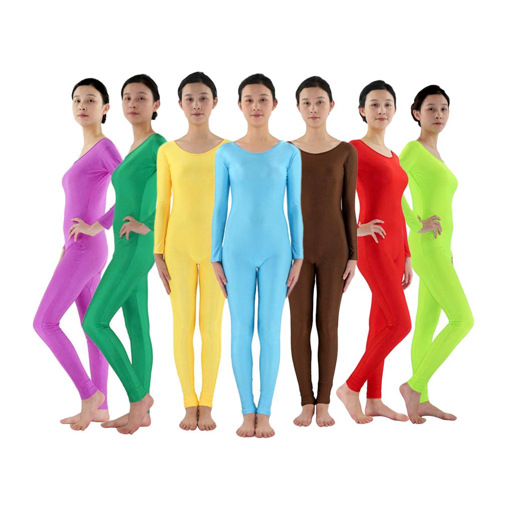 Spandex Body Catsuit Gymnastik Unitard Ballett Kostüm für Damen