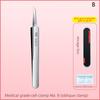 Ultra-Fine Cell Pimples Blackhead Clip Tweezers Beauty Salon Remover Acne Needle Blackhead Deep Cleaner Clip Face Skin Care Tool