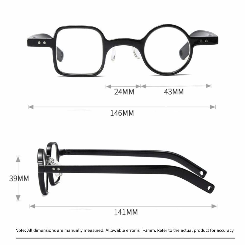 Anti-radiation Presbyopic Glasses Square Round Shape Small Frame Glasses Reading Glasses  Office