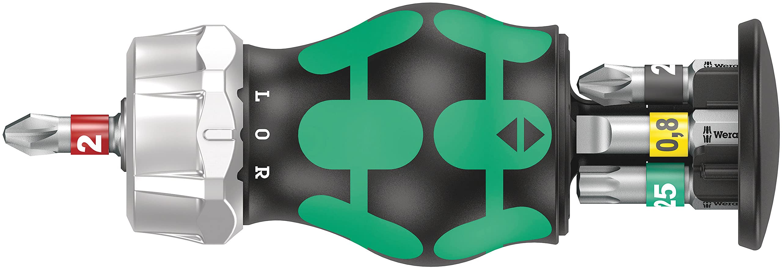 

Wera 05008884001 Kraftform Kompakt RA 2 Tool Set with Bit Storage Imported from 6-Piece Built-in [Officially Japan]