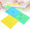 3Pcs Nail Board Toy Color Pegboard with Rubber Band Children Early Educational Puzzle Aids