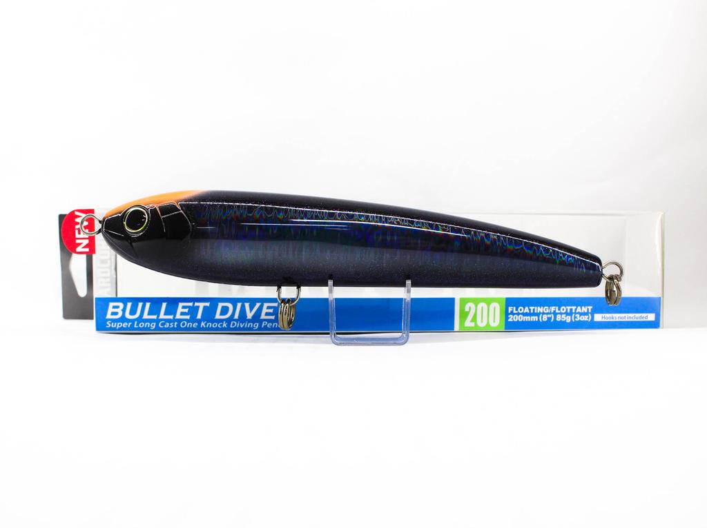 Yo Zuri Duel Hardcore Bullet Dive 200 mm Floating Lure F1241-HSBL (5327)
