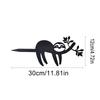 1Pc Iron Sloth Fence Decoration, Sloth Gift for Women, Can Be Used for Courtyard Trees, Gardens, Garden Piles, Fence Decoration.