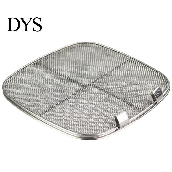 Oil Splash Screen Splatter Shield Food Grade Splashproof Anti-oil Non-stick Reusable Replacement Parts Stainless Steel Indoor Grill Accessories