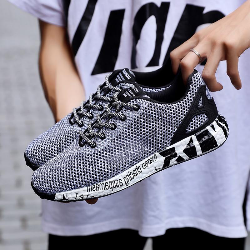 2024 Summer Sports Shoes Non-Casual Leather Men's Sandal Snickers Tennis Sneakers Without Laces Man Baket White Shoes Zapato