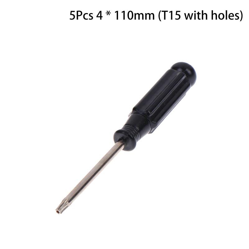 

5 шт. Маленькая отвертка для T15 Для T20 Для T25 Для T30 Для Torx Головки Защищенный от взлома Винт Болт Отвертка для отверстия A1