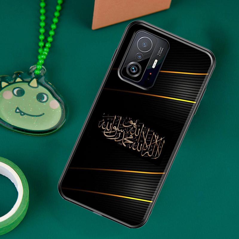 Arab Muslim Islamic Case For POCO F5 X5 X3 Pro X4 F4 GT F3 M5s C40 Cover For Xiaomi 13 12 Lite 11T 12T Pro 12X