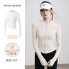 Spring yoga clothes women's velvet quick-drying running sports jacket stand-up collar casual training long-sleeved thin fitness clothes top