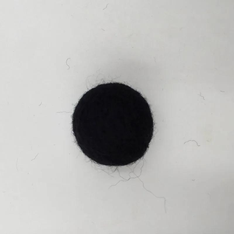 Round Wool Felt Balls for Girls, Pom Poms, Party Supplies, Wedding Decoration, DIY Accessories, 30mm, 10 Pcs