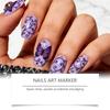 DIY Nail Pen, Painting And Doodling, Nail High,gloss Outlining Pen, Acrylic Pen Set, Colored Paint And Nail Pen,30ML