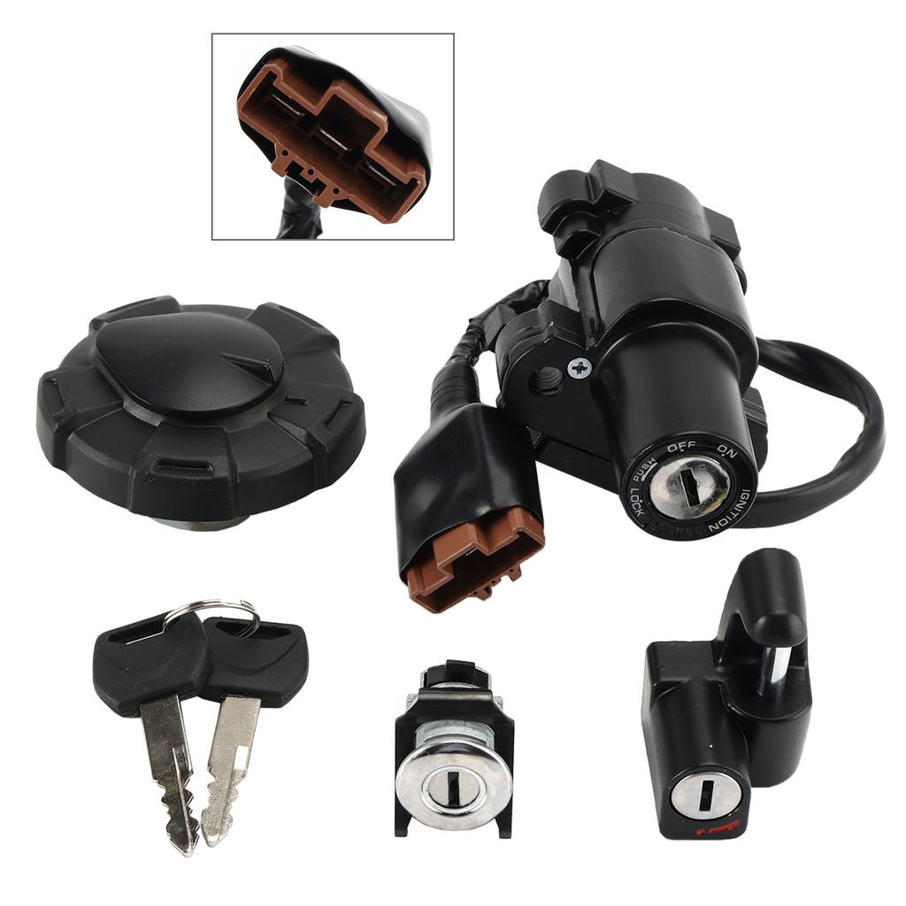 Ignition Switch Lock Set For Honda CRF300L/LS 2021-2025 Gas Cap Seat Helmet Lock