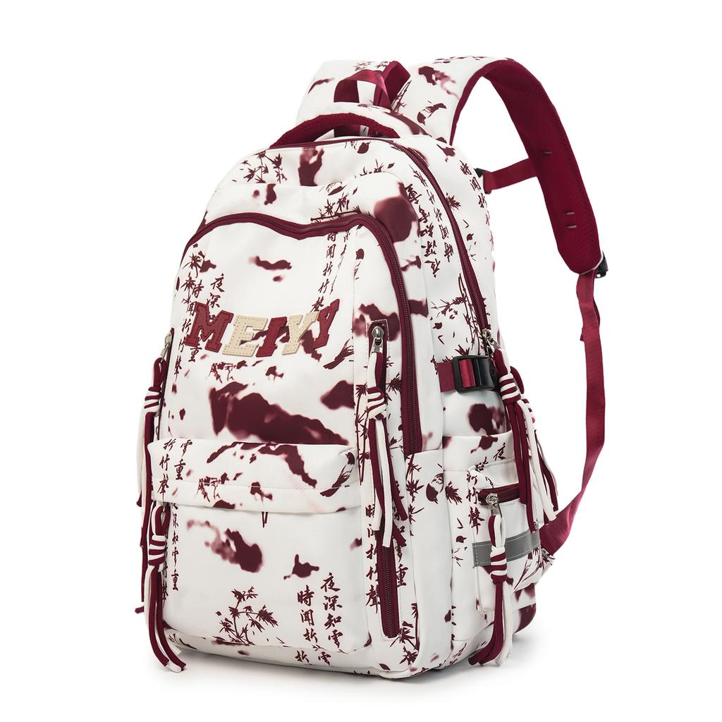 Schoolbag Elementary school students 3rd to 6th grade backpack Korean niche tie-dye junior high school backpack high school student college student