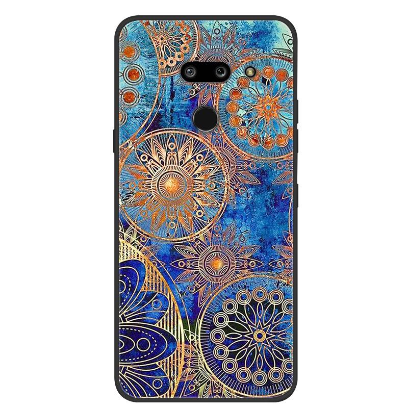 Para LG G8 ThinQ Funda Suave Silicona TPU Funda para Teléfono para LG G8 ThinQ Cubierta Trasera G8thinQ G 8 Protectora Bumper Fundas Shells