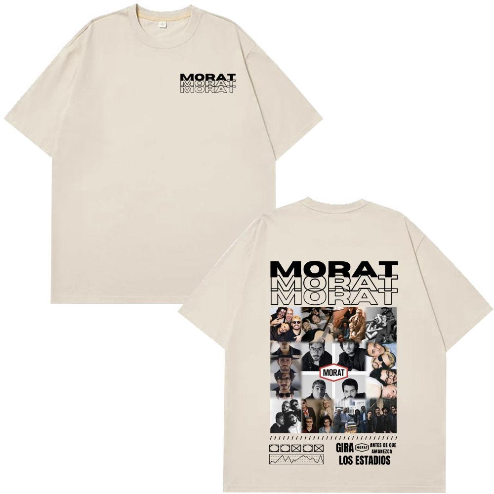 Morat Band Doublesided Prin Tshirts Men Women Fashion Hip Hop Tshirt Casual Cotton Oversized Short Sleeve T Shirts Streetwear