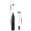 Electric Milk Frother USB Charging 3 Speeds   Handheld Mixer Household Supplies