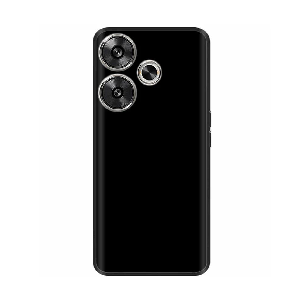 

Black Silicone Case For Xiaomi Redmi Turbo 3 Case Turbo3 Soft TPU Phone Bag Back Cover For Xiaomi Poco F6 Pro Cases Fundas Coque Poco F6 Pro