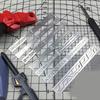 12 In 1 Steel Carving Ruler  Drill Hole Detailers Scribes Line Stencil For Model Detailing Precise Craft Tool