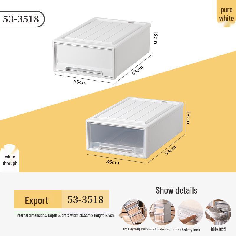 Best-Selling Plastic Drawer Organizer for Home Cabinets